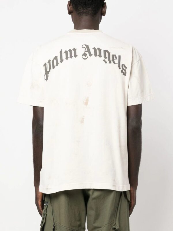 Palm Angels  logo-print cotton T-shirt - Image 4