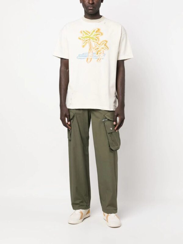 Palm Angels  logo-print cotton T-shirt - Image 2