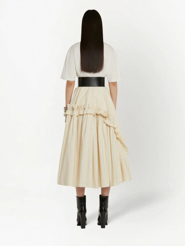 Alexander McQueen  logo-print cotton T-shirt - Image 4