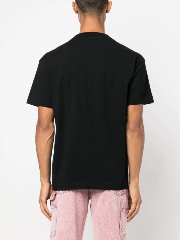 Palm Angels  sprayed logo-print T-shirt - Image 4