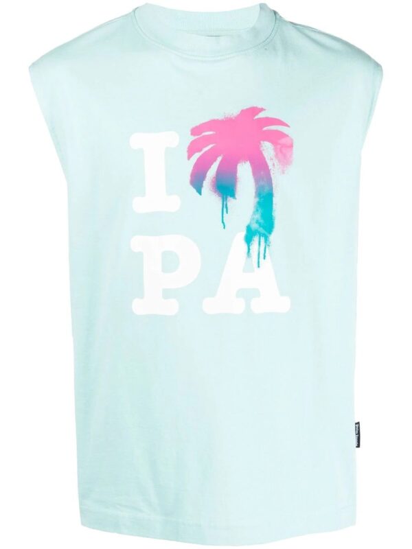 Palm Angels  logo-print tank top
