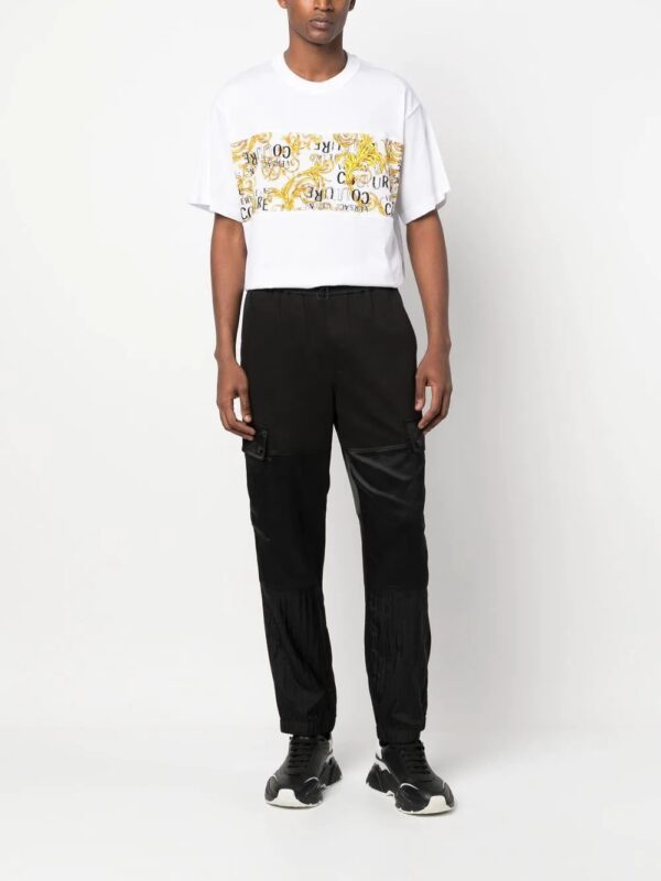 Versace Jeans Couture  baroque-print T-shirt - Image 2
