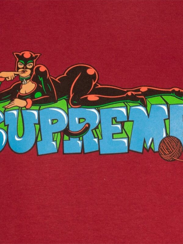 Supreme  Catwoman crew neck T-shirt - Image 2