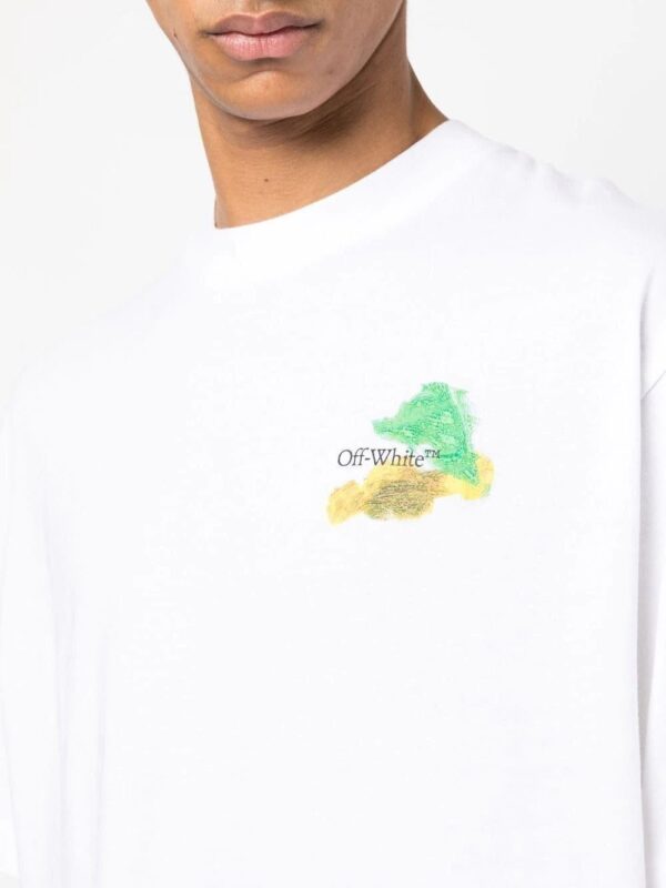 Off-White  Brush Arr Over Skate T-shirt - Image 4