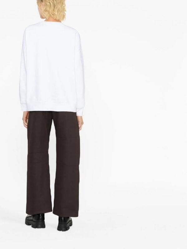 Alexander McQueen  logo-print cotton sweatshirt - Image 3