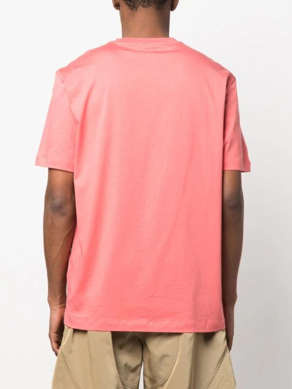 Versace  mesh logo appliqué T-shirt - Image 4