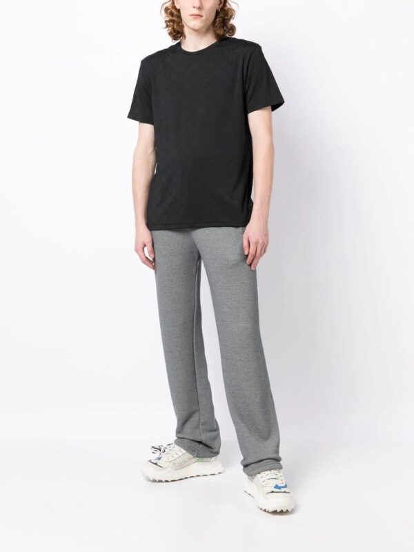 Off-White  monogram-print crew-neck T-shirt - Image 2
