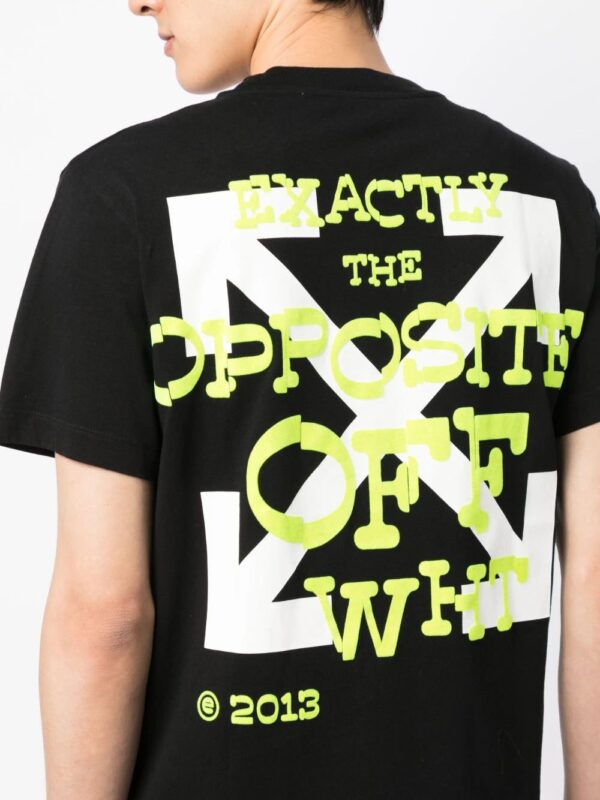 Off-White  Opposite Arrows-print T-shirt - Image 4