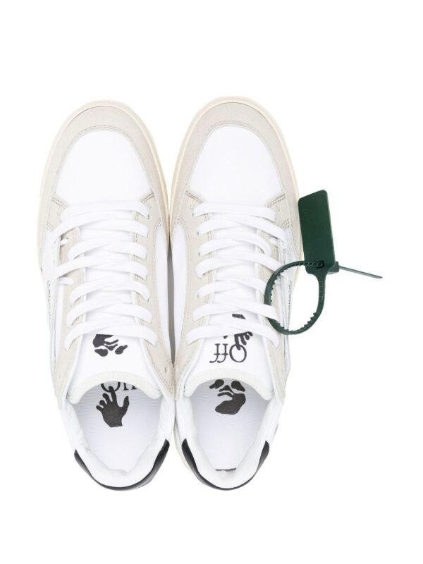 Off-White logo-patch lace-up sneakers - Image 4