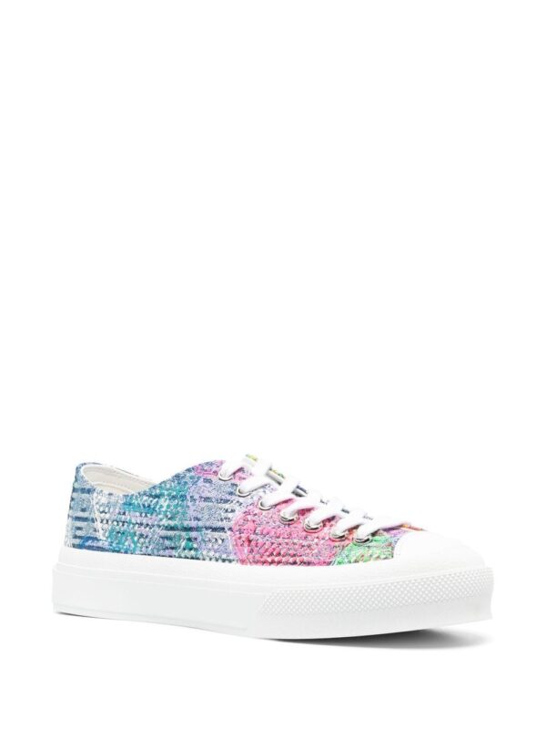 Givenchy CIty 4G denim sneakers - Image 2
