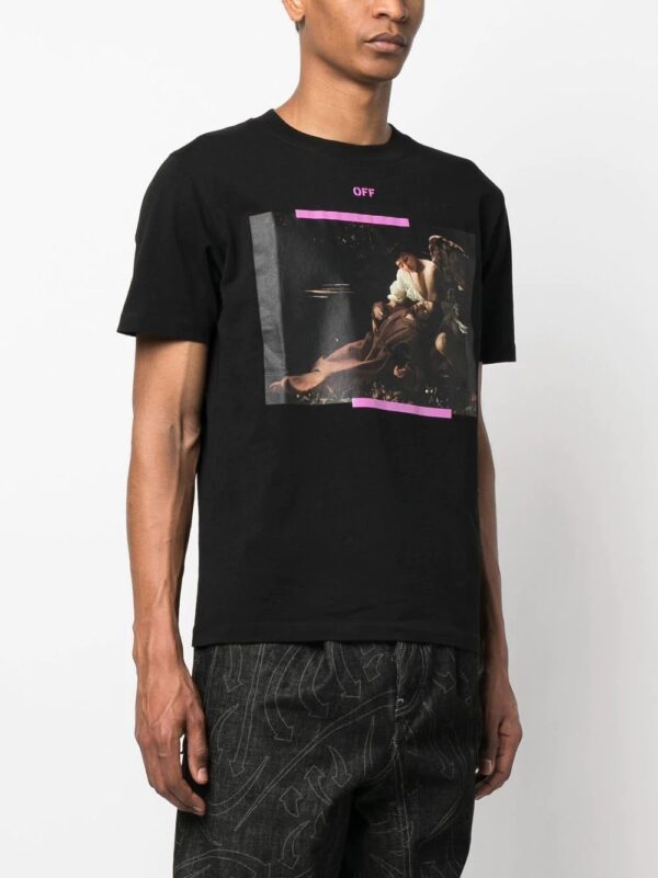 Off-White  Arrows-motif short-sleeved T-shirt - Image 3