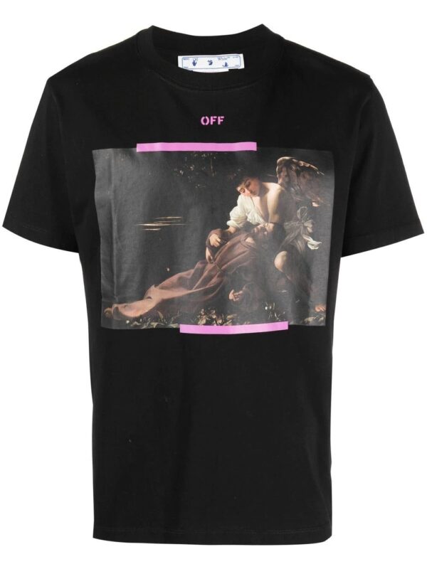 Off-White  Arrows-motif short-sleeved T-shirt