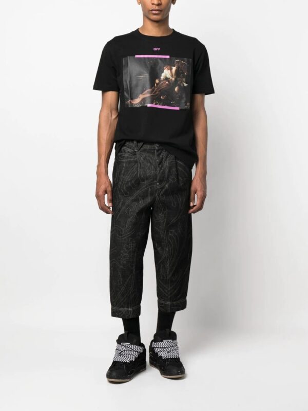 Off-White  Arrows-motif short-sleeved T-shirt - Image 2