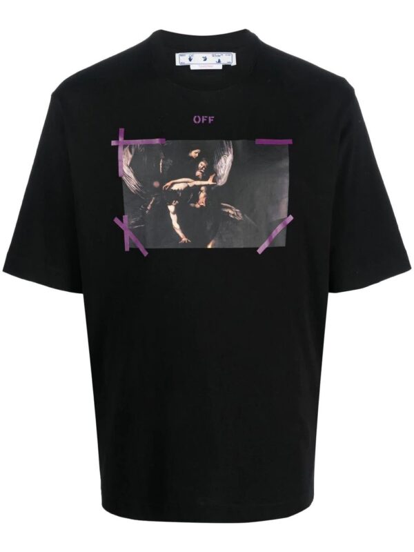 Off-White  Graphic print cottno T-Shirt