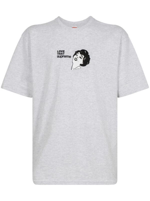 Supreme  Love That-print cotton T-shirt