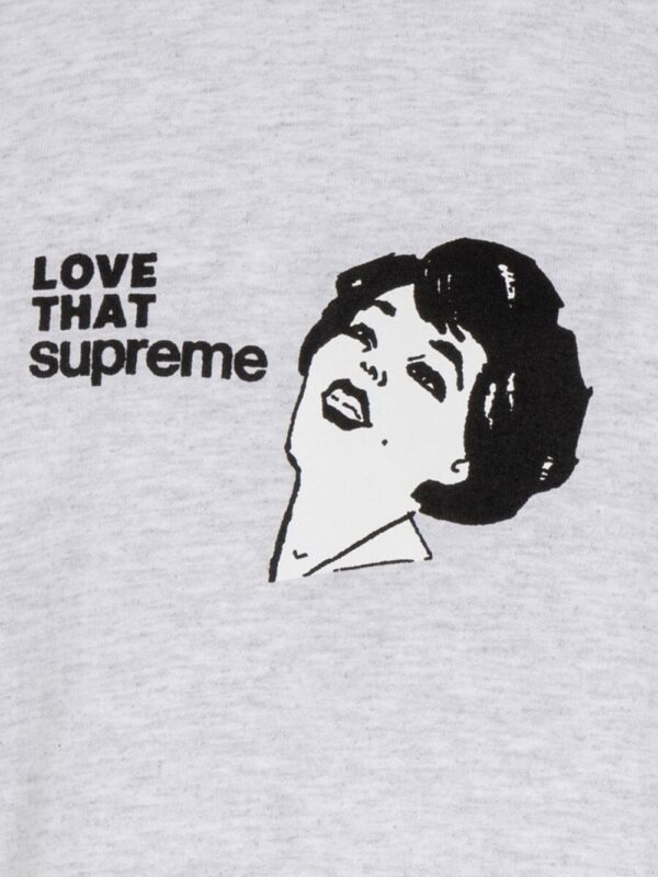 Supreme  Love That-print cotton T-shirt - Image 2