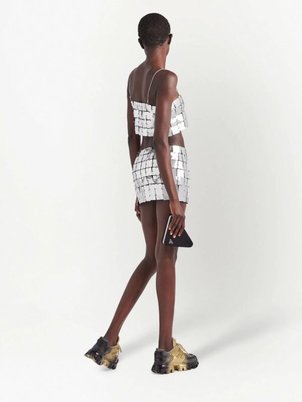 Prada  chainmail-effect miniskirt - Image 3