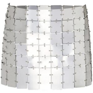 Prada  chainmail-effect miniskirt
