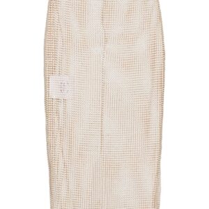 Prada  beaded mesh pencil skirt