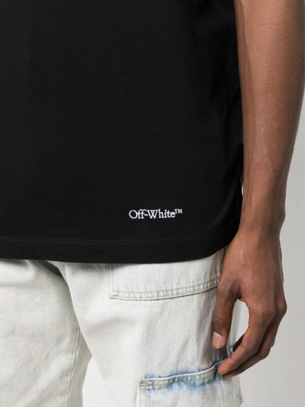 Off-White  Scribble Diag printed T-shirt - Image 4