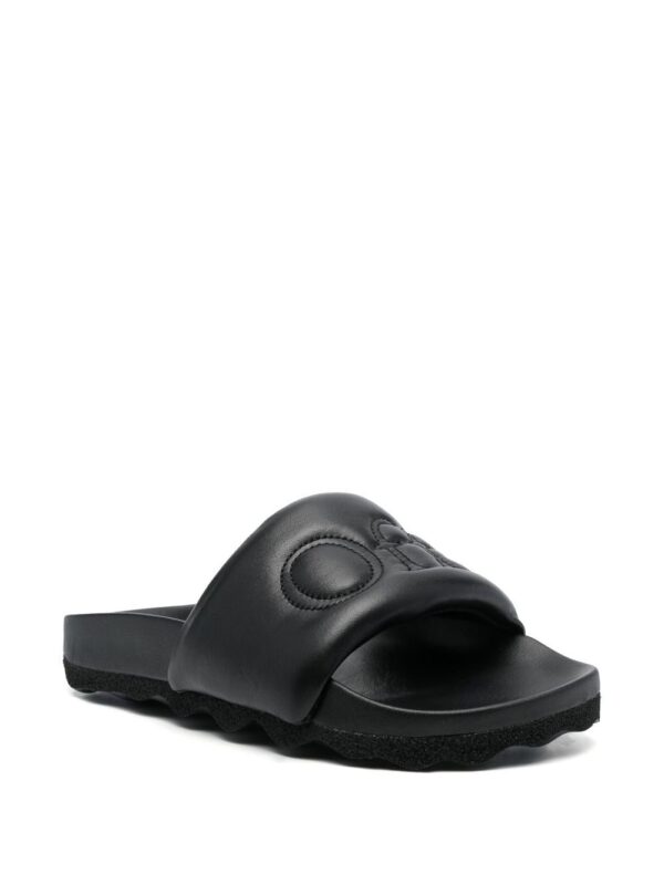 Off-White Bookish Sponge logo-embroidered slides - Image 2
