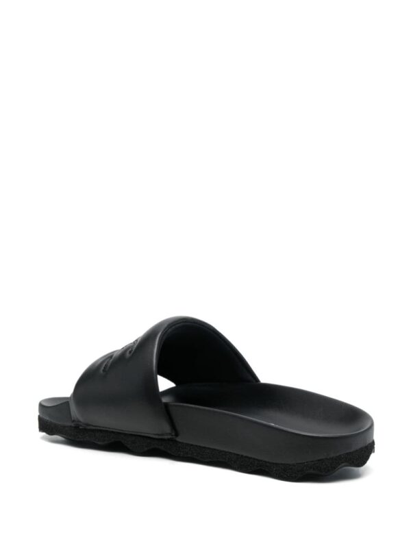 Off-White Bookish Sponge logo-embroidered slides - Image 3