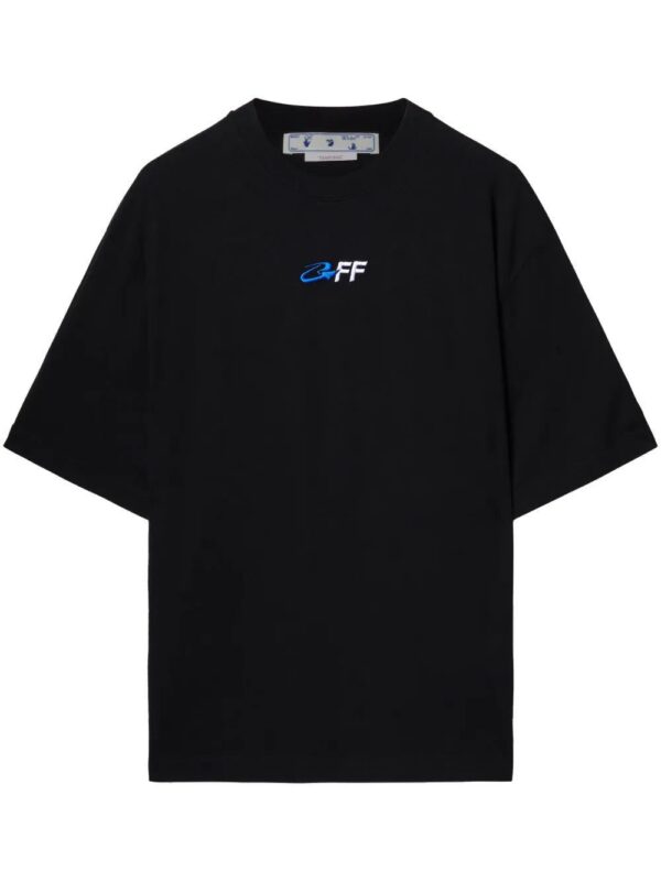 Off-White  embroidered logo T-shirt