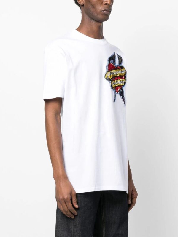 Philipp Plein  tattoo-print T-shirt - Image 3