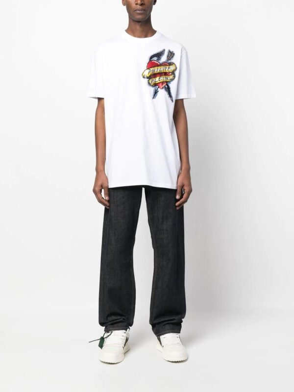 Philipp Plein  tattoo-print T-shirt - Image 2