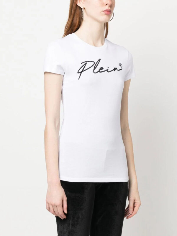 Philipp Plein  logo-print short-sleeved T-shirt - Image 3
