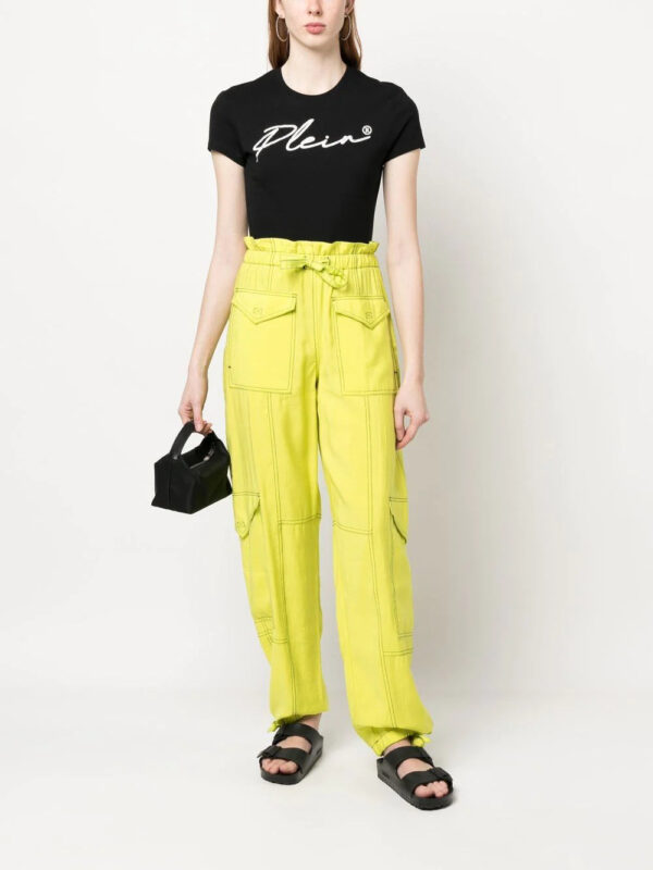 Philipp Plein  logo-embellishment stretch-modal T-shirt - Image 2