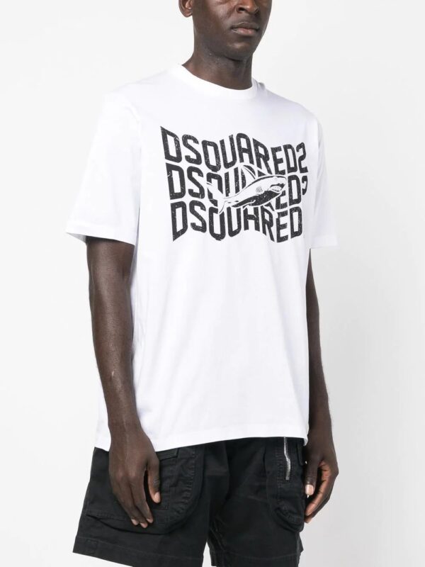 Dsquared2  logo-print T-shirt - Image 3