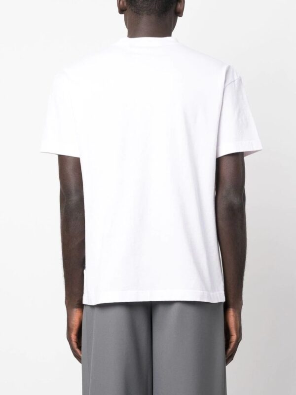 Palm Angels  logo-patch cotton T-shirt - Image 3
