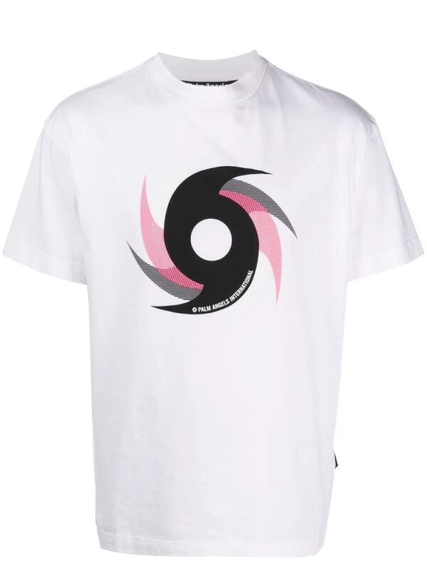 Palm Angels  Hurricane Devore-print T-shirt