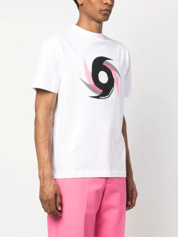 Palm Angels  Hurricane Devore-print T-shirt - Image 2