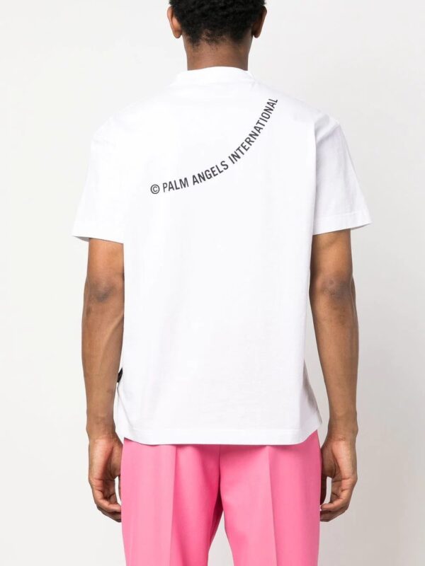 Palm Angels  Hurricane Devore-print T-shirt - Image 3