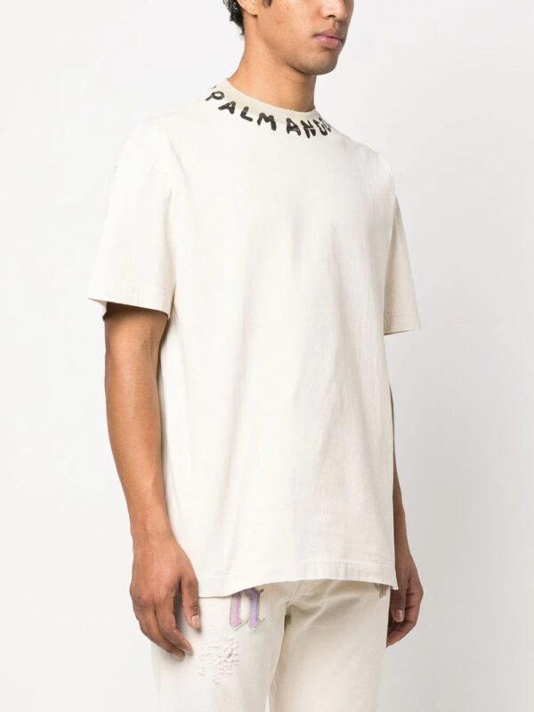 Palm Angels  logo-print cotton T-shirt - Image 2