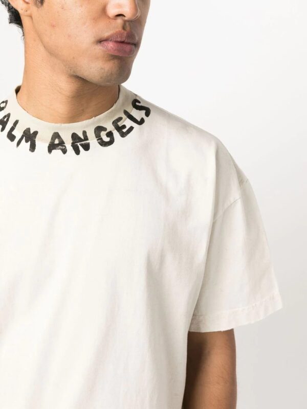 Palm Angels  logo-print cotton T-shirt - Image 4