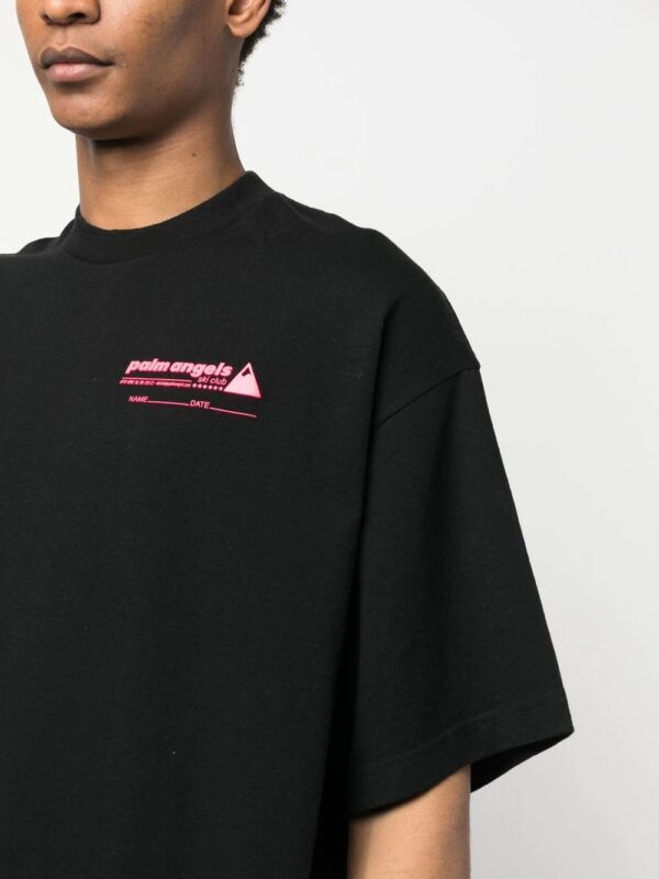 Palm Angels  Ski Club logo-print T-shirt - Image 4