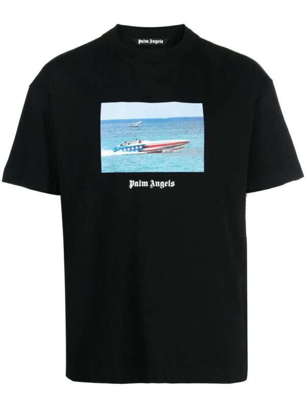Palm Angels  Getty Speedboat-print T-shirt