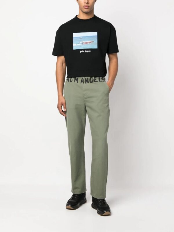 Palm Angels  Getty Speedboat-print T-shirt - Image 2