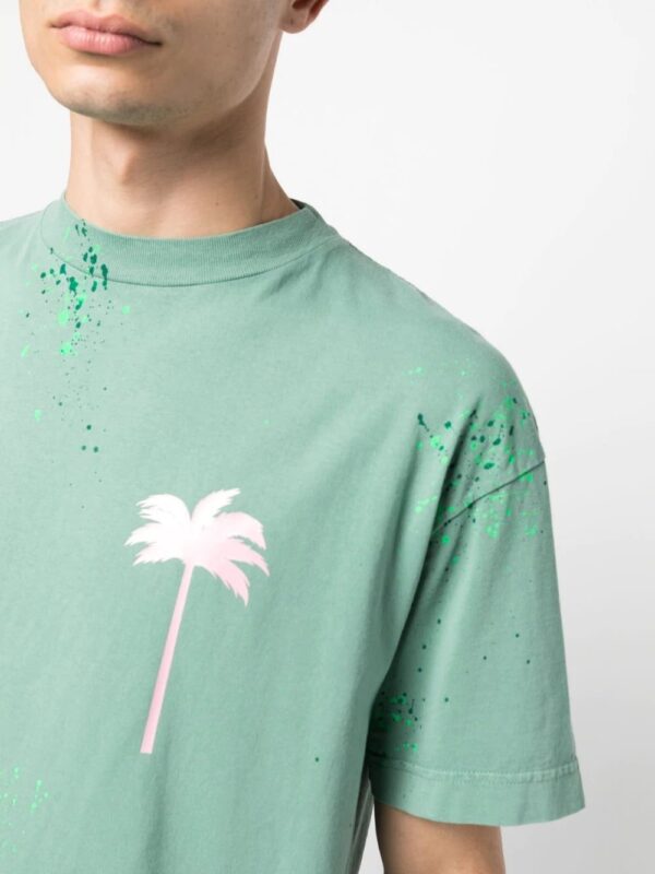 Palm Angels  logo-print T-shirt - Image 4