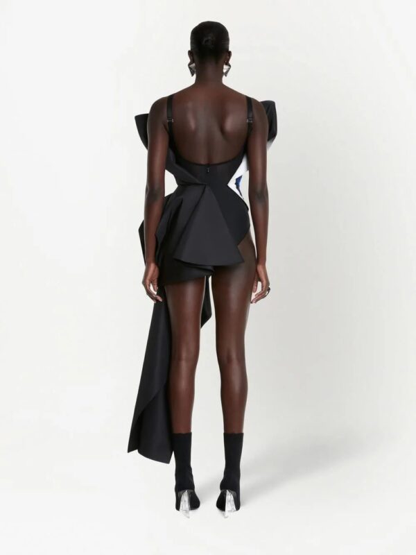 Alexander McQueen  graphic-print side train top - Image 4