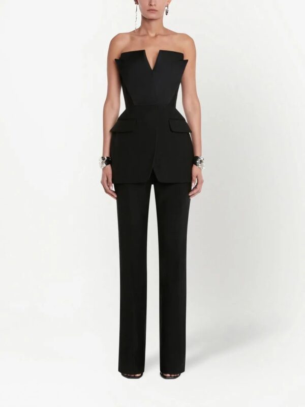 Alexander McQueen  off-shoulder corset top - Image 2