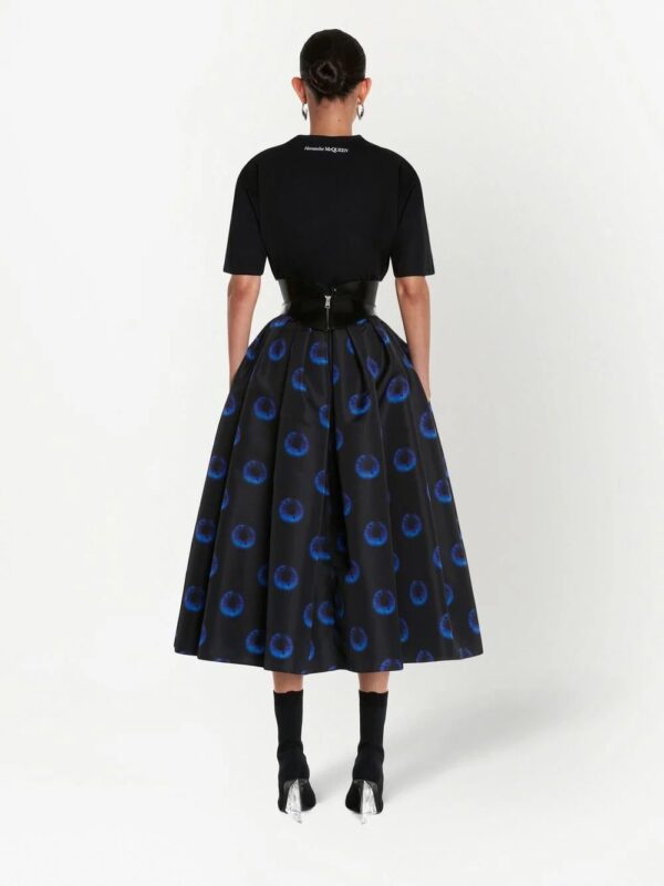 Alexander McQueen  iris graphic print T-shirt - Image 4