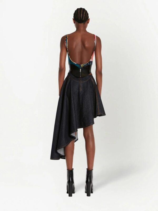 Alexander McQueen  Hieronymus Bosch-print jersey bodysuit - Image 4