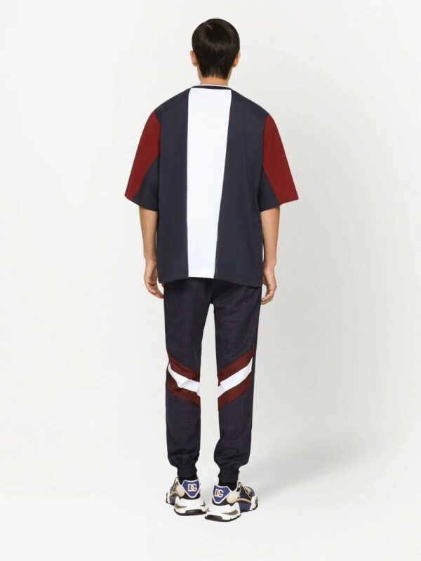 Dolce & Gabbana  striped logo-print T-shirt - Image 3