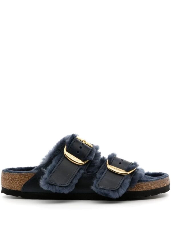 Birkenstock  Arizona two-strap shearling sandals