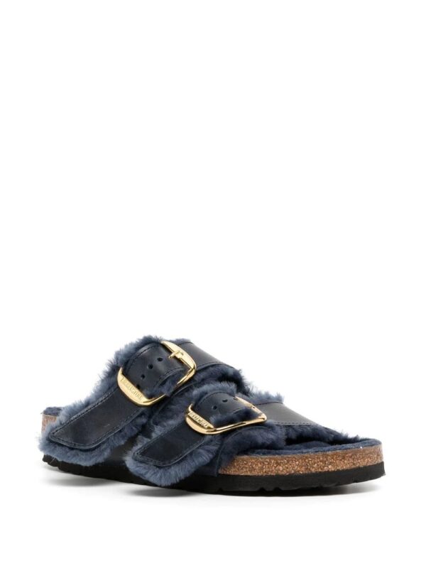 Birkenstock  Arizona two-strap shearling sandals - Image 2