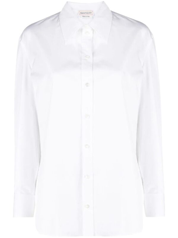 Alexander McQueen  long-sleeved cotton shirt
